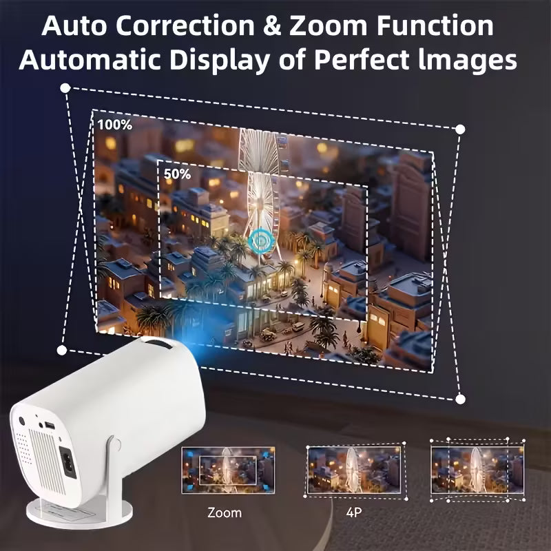 Mini Projecteur WiFi & Bluetooth Full HD 1080p